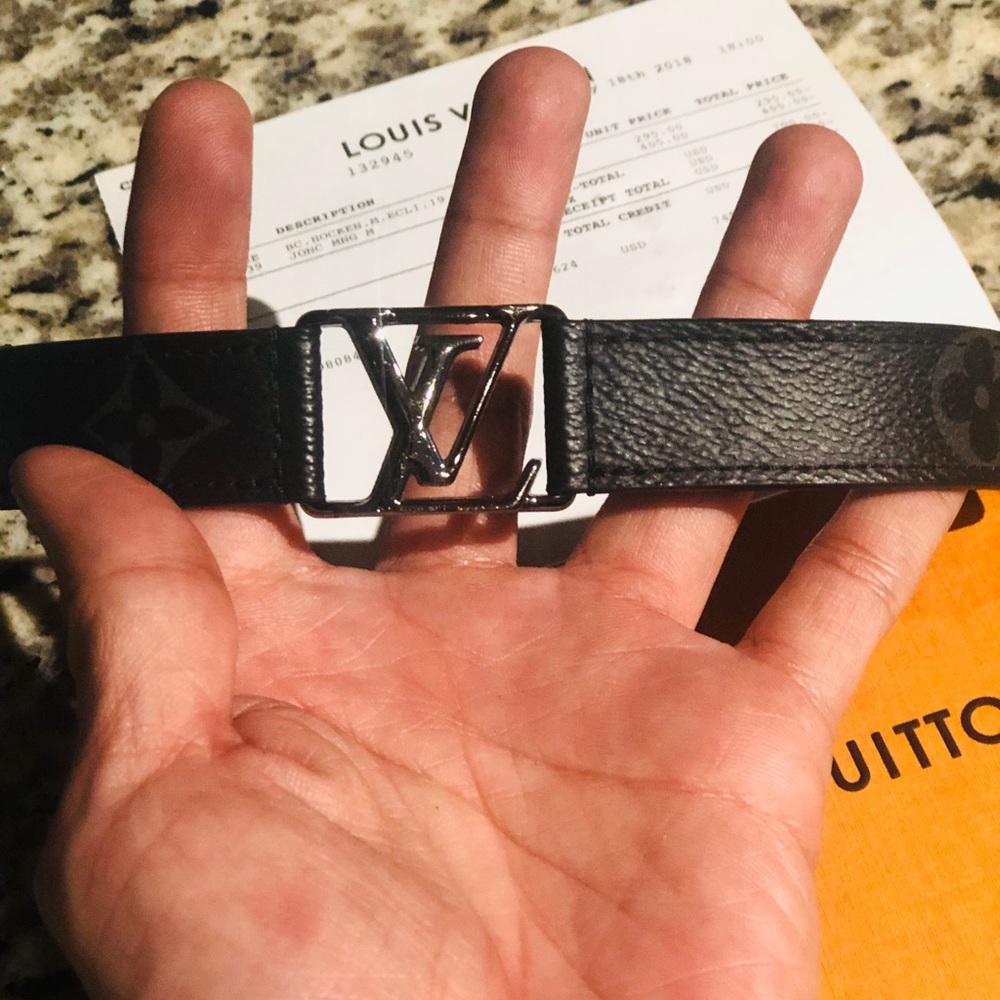Authentic Louis Vuitton Hockenheim Bracelet size19